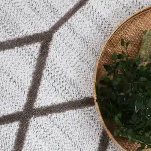 Ares Lelantine geometric cream and brown rug durable polypropylene easy clean modern design versatile sizes