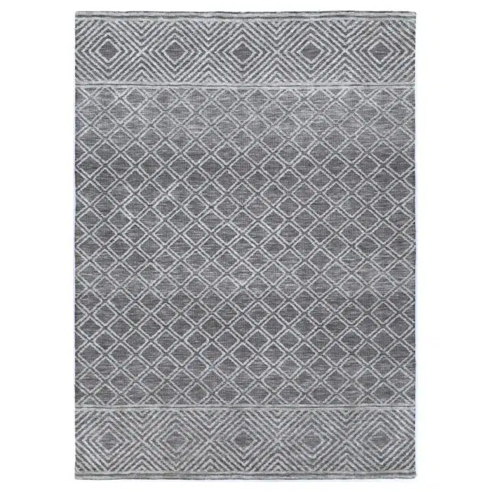Amritsar Ajnala Grey Cotton Blend Rug