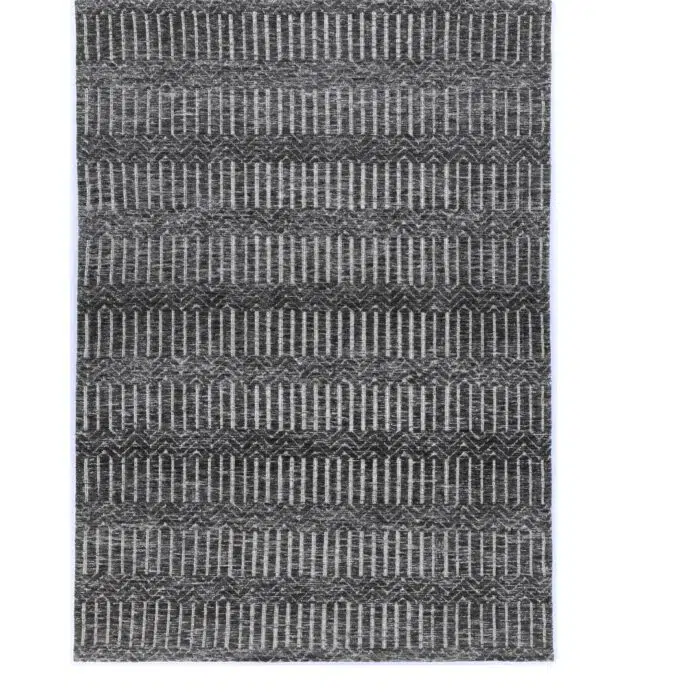 Amritsar Attari Grey Cotton Blend Rug