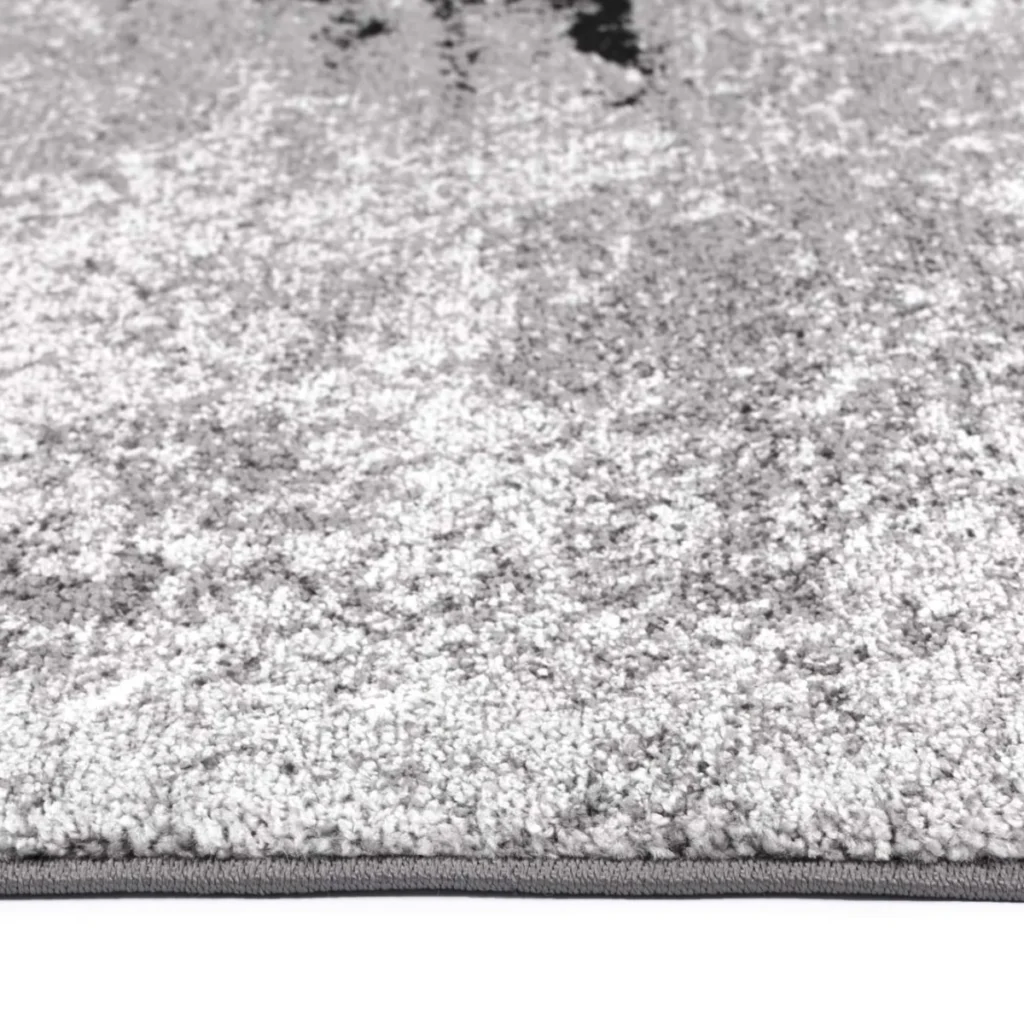 Chelsea Geode Grey Plush Rug elegant geometric pattern durable synthetic fibers perfect for high traffic areas soft underfoot various sizes available