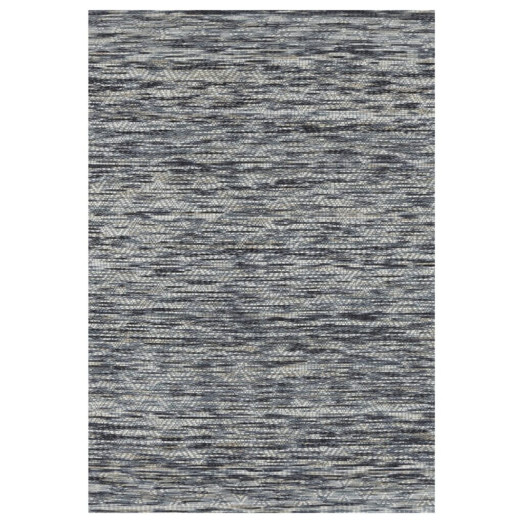 Copacabana Chevron Stone Wool Rug handloomed soft felted wool natural tones modern tribal coastal bohemian interiors