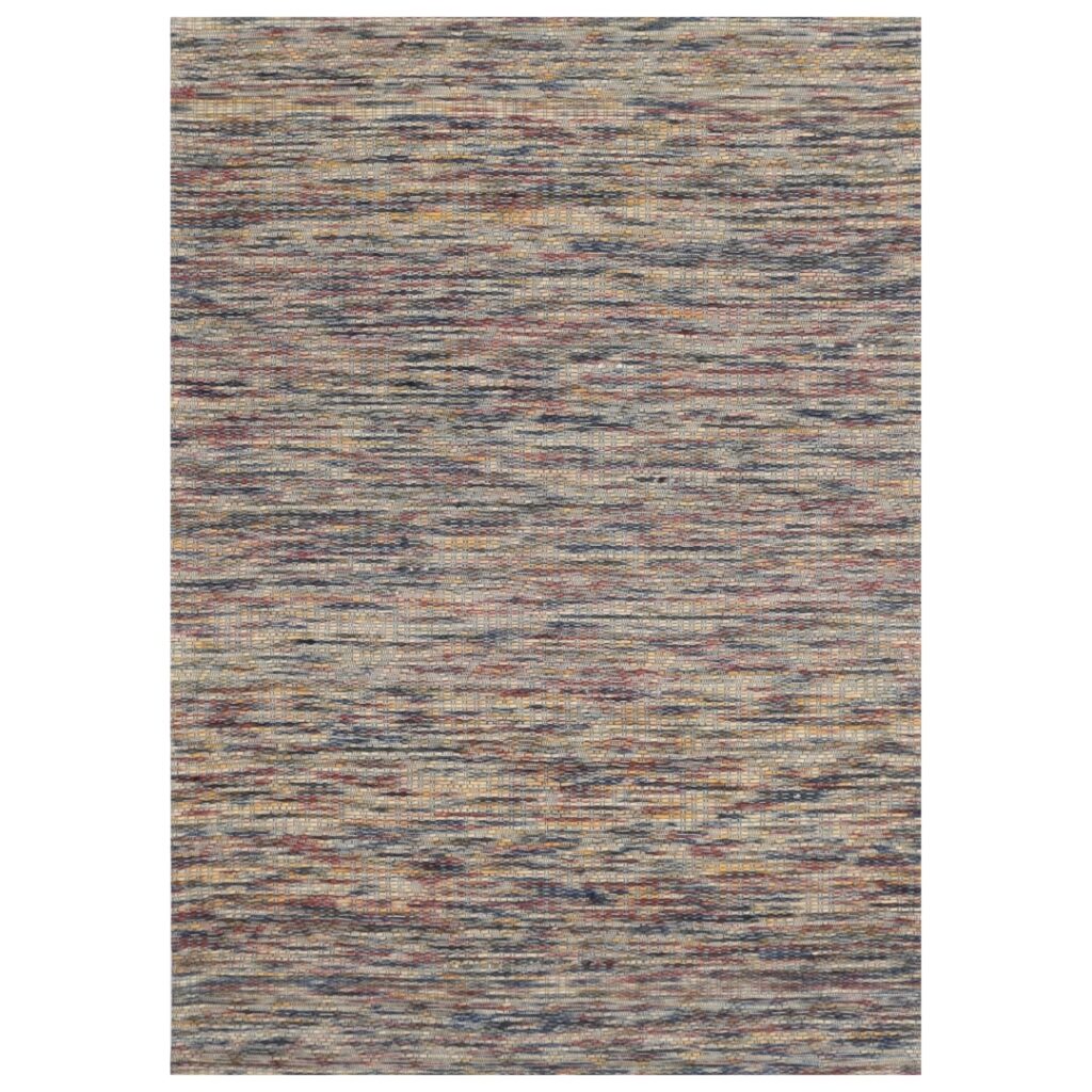 Copacabana Geometric Multi Wool Rug hand loomed felted wool bohemian coastal style neutral tones artisanal craftsmanship versatile sizes durable construction modern flatwoven loop design living room bedroom dining area rug