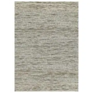 Copacabana lattice moss wool rug handloomed flatwoven neutral tones modern coastal bohemian spaces soft durable felted wool polyester blend Indian craftsmanship