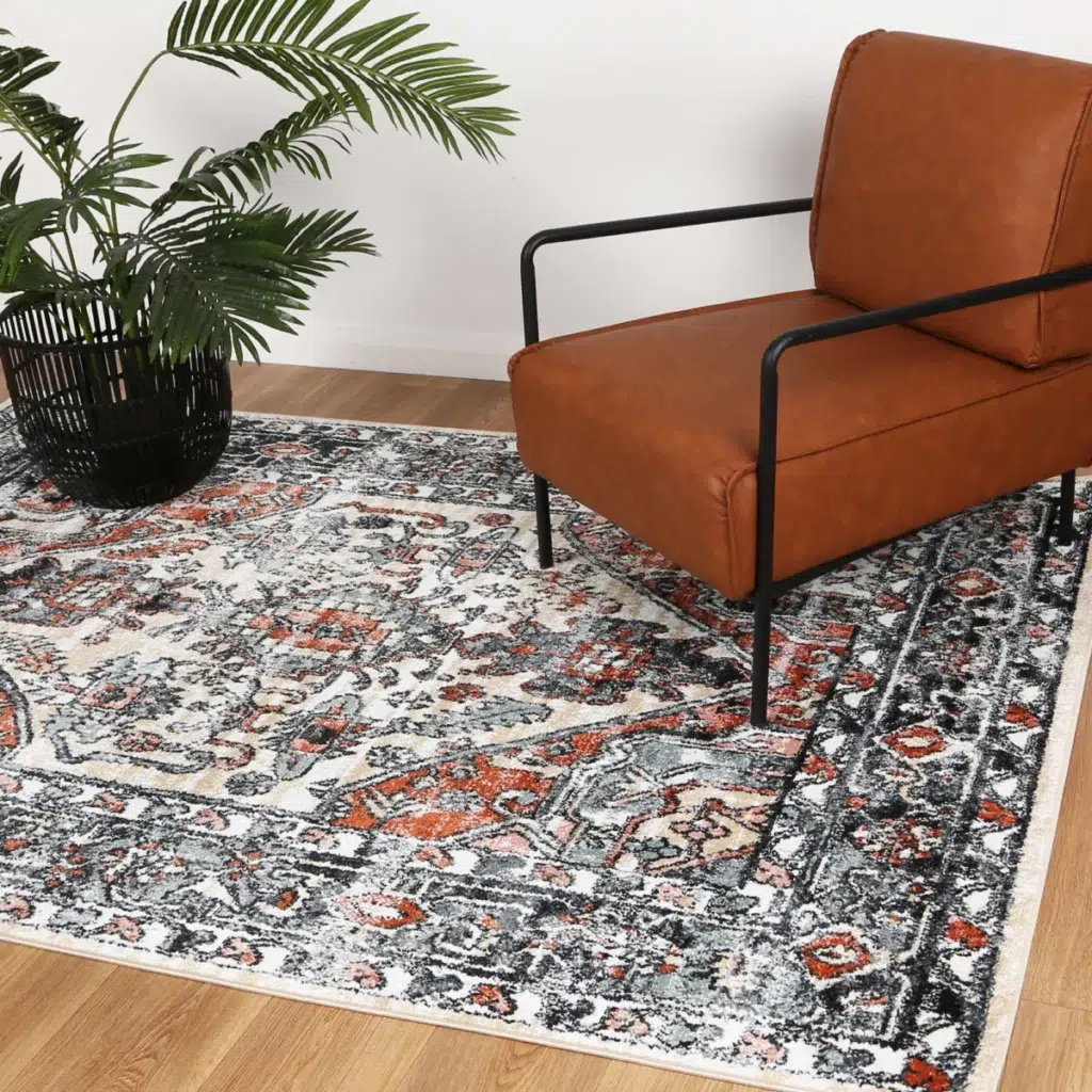 Estate Manor Traditional Beige Rug elegant design timeless charm mayan motifs living room decor