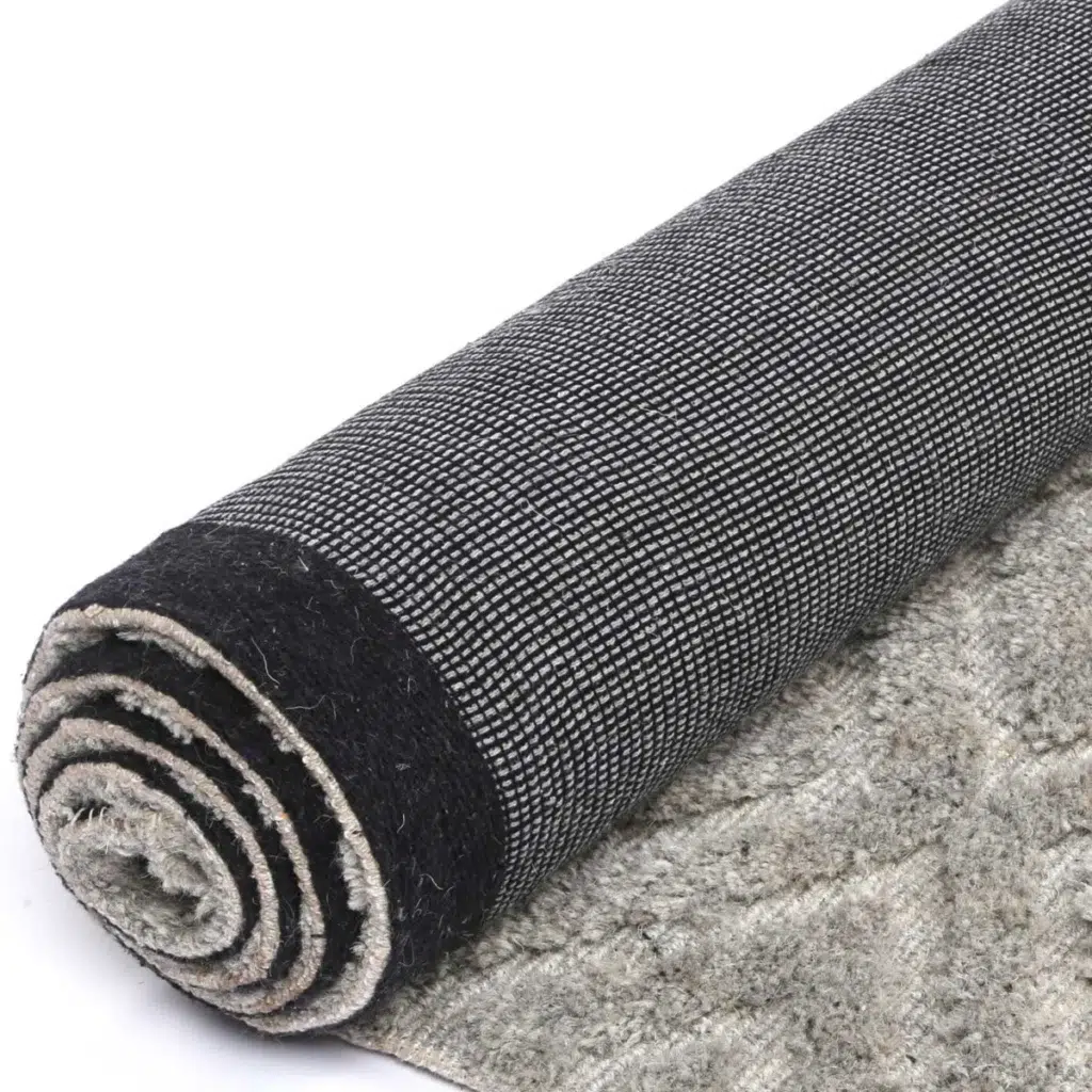 Handcrafted Goa Diamond Wool Blend Grey Rug adds warmth and elegance to any room with its durable construction and rich materials perfect for modern or traditional decor