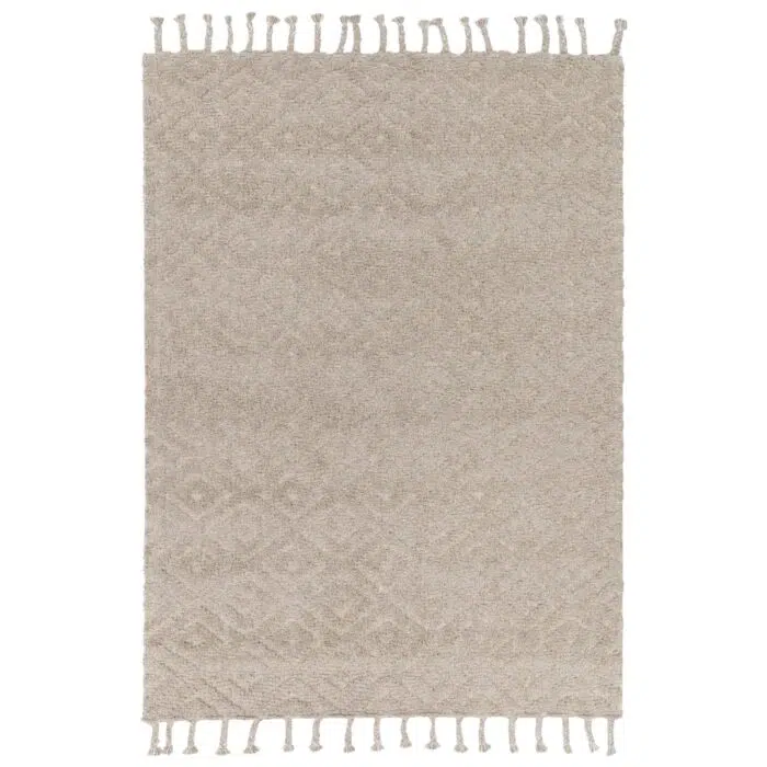 Goa Diamond Wool Blend Ash Rug