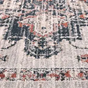 Havana Abajo Contemporary Grey Blue Rug soft luxurious comfort elegant design durable high traffic areas