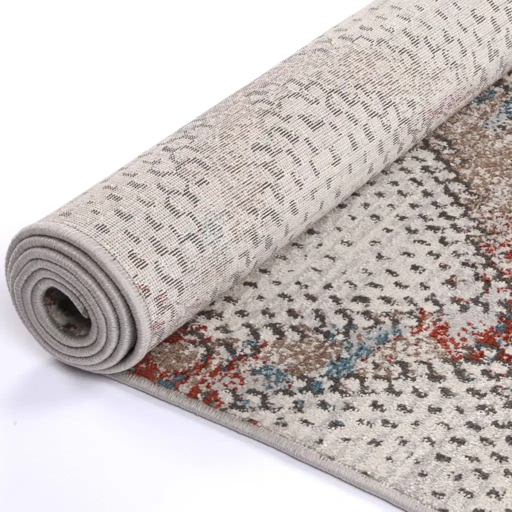 Luxury cream and gold Havana Corralillo rug soft underfoot modern design perfect for living room comfort