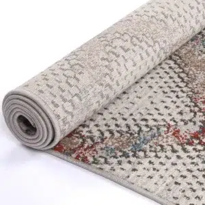 Luxury cream and gold Havana Corralillo rug soft underfoot modern design perfect for living room comfort