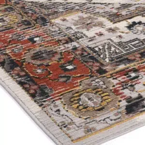 Havana Nazareno Transitional Grey Beige Rug soft durable construction versatile sizes enhance home aesthetic