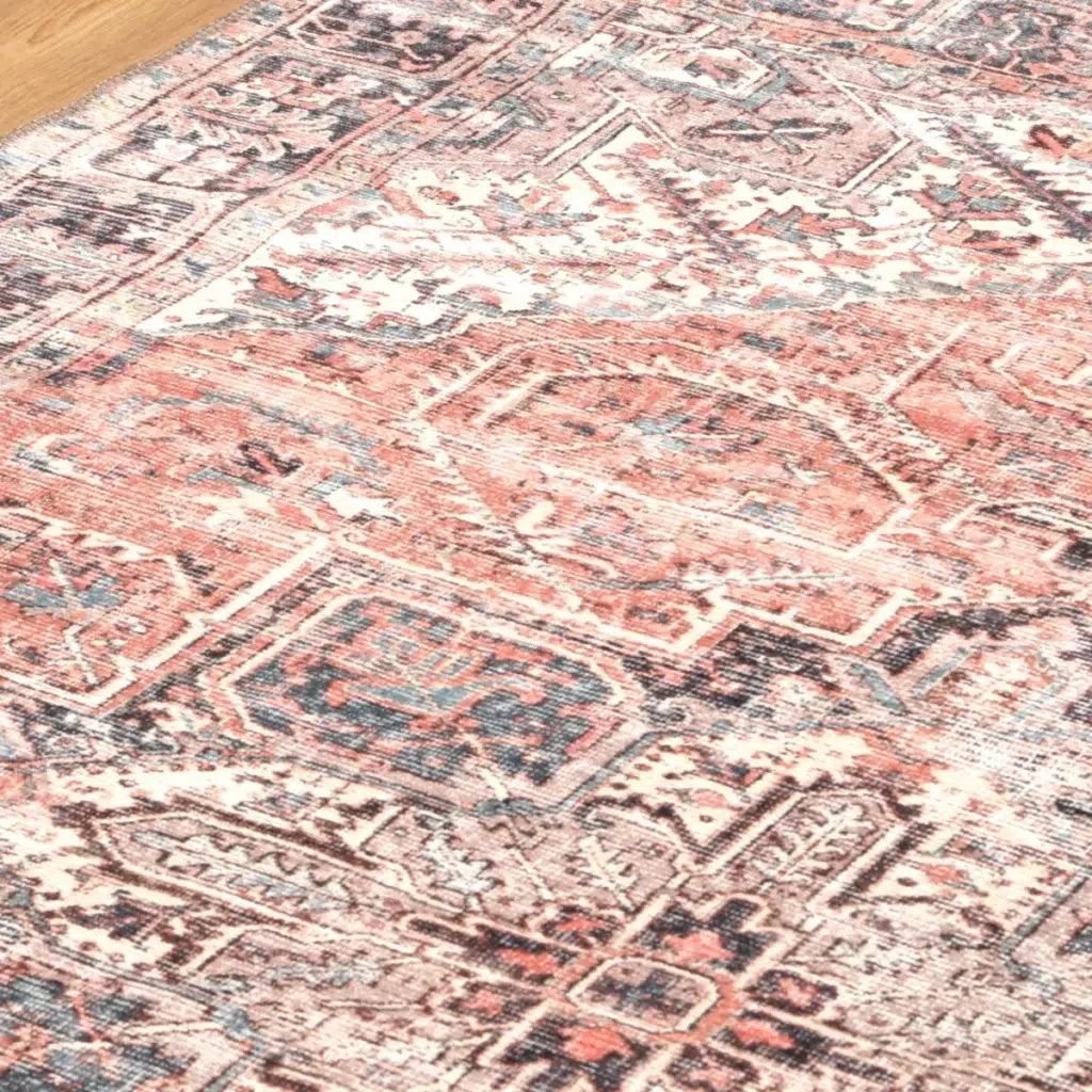 Home Culture Jezebel Machine Washable Rug durable recycled cotton blend eco friendly easy clean high traffic areas soft stylish living room kitchen hallway protection 6mm pile multiple sizes available