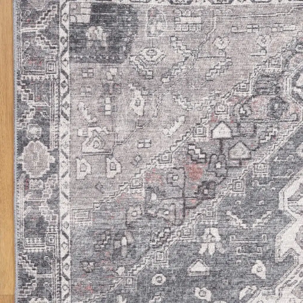 Machine washable rug for busy families durable eco friendly home decor