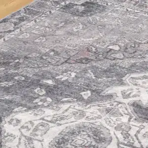 Eco friendly machine washable rug durable for kids pets high traffic areas 160x230cm