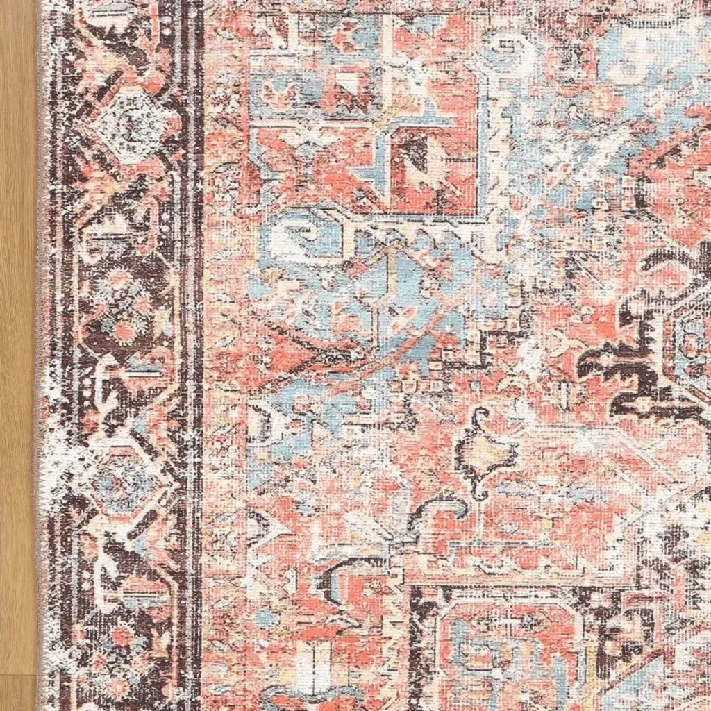 Eco friendly machine washable rug home decor busy families stain resistant durable soft pile