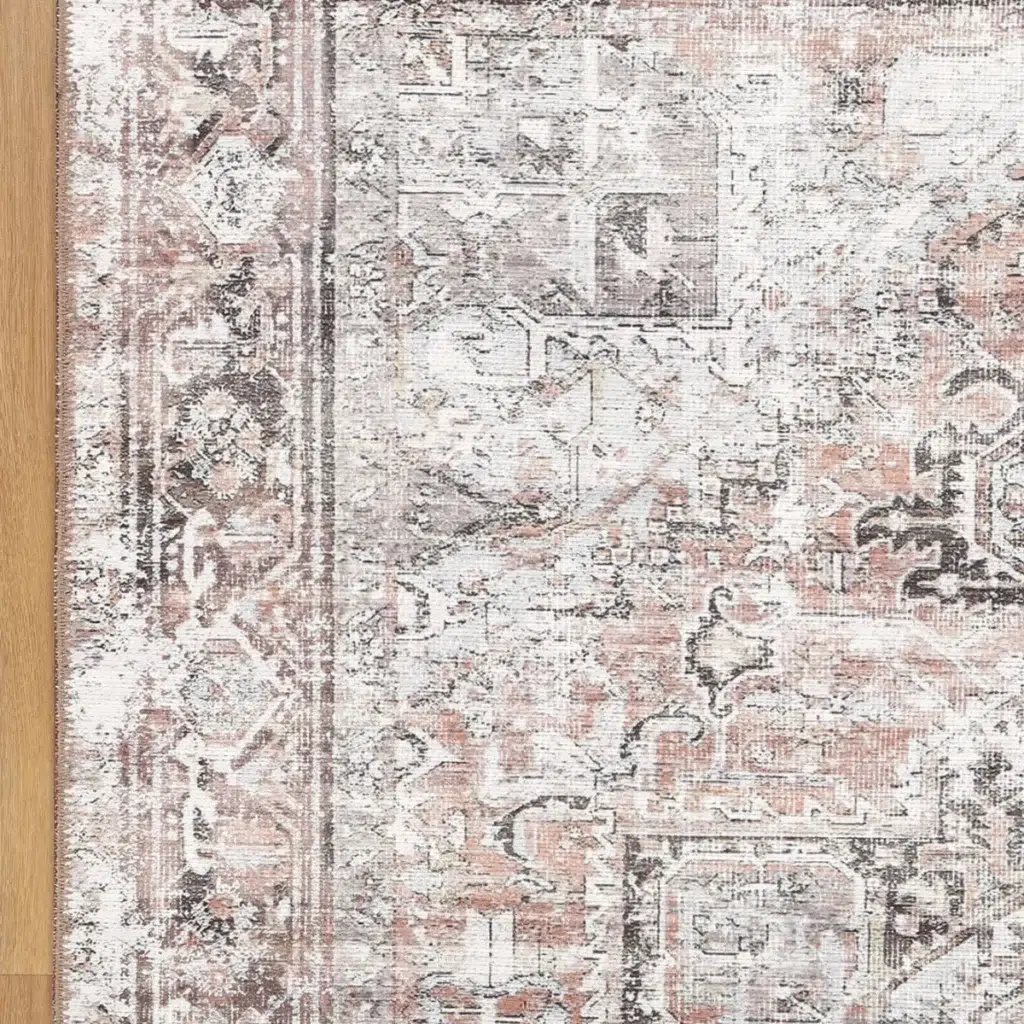 Machine washable rug easy to clean for busy families with kids and pets durable eco friendly construction
