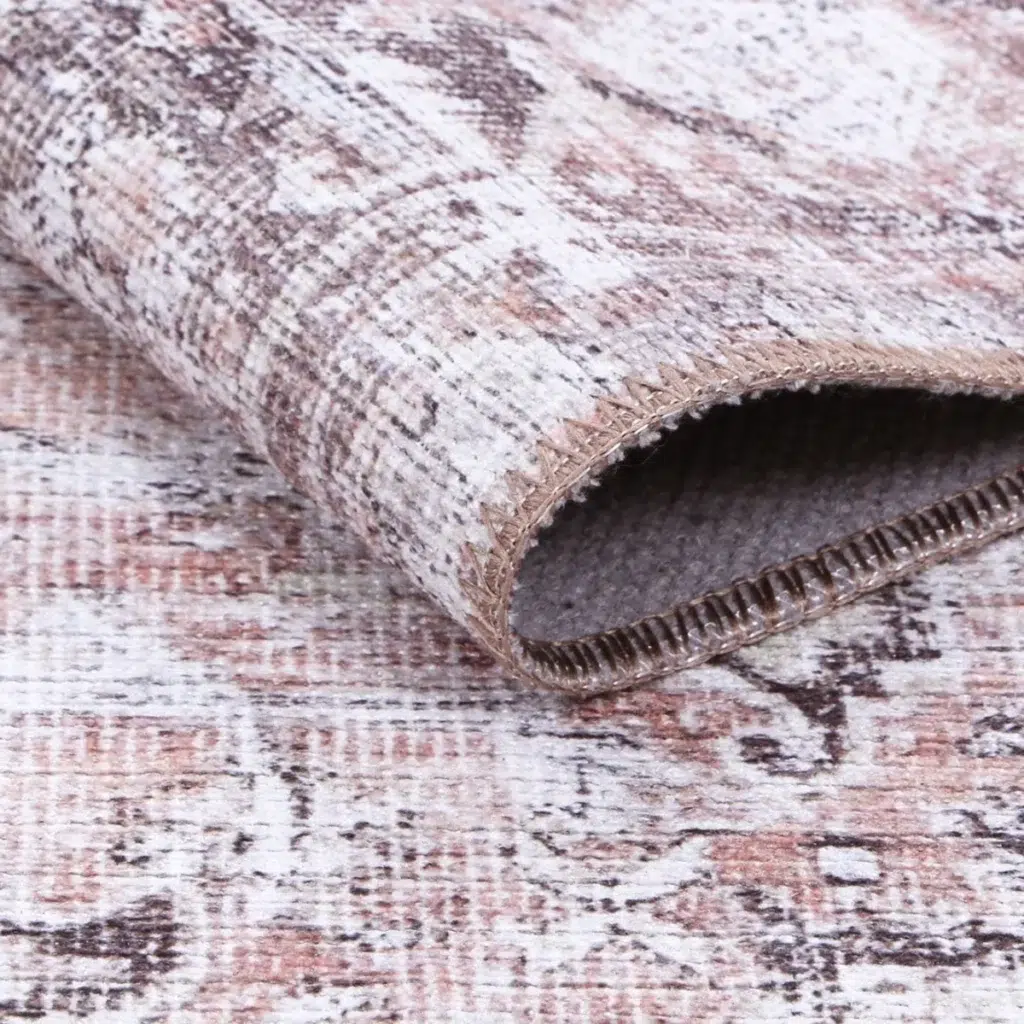 Machine washable rug easy to clean for busy families with kids and pets durable eco friendly construction