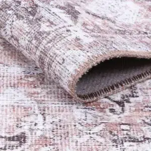 Machine washable rug easy to clean for busy families with kids and pets durable eco friendly construction