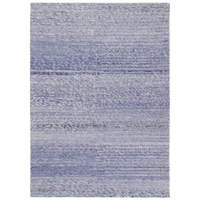 Harlow Cue Blue Wool Blend Rug