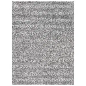 Harlow Ringlets Charcoal Wool Blend Rug soft textured comfort versatile neutral palette premium quality craftsmanship