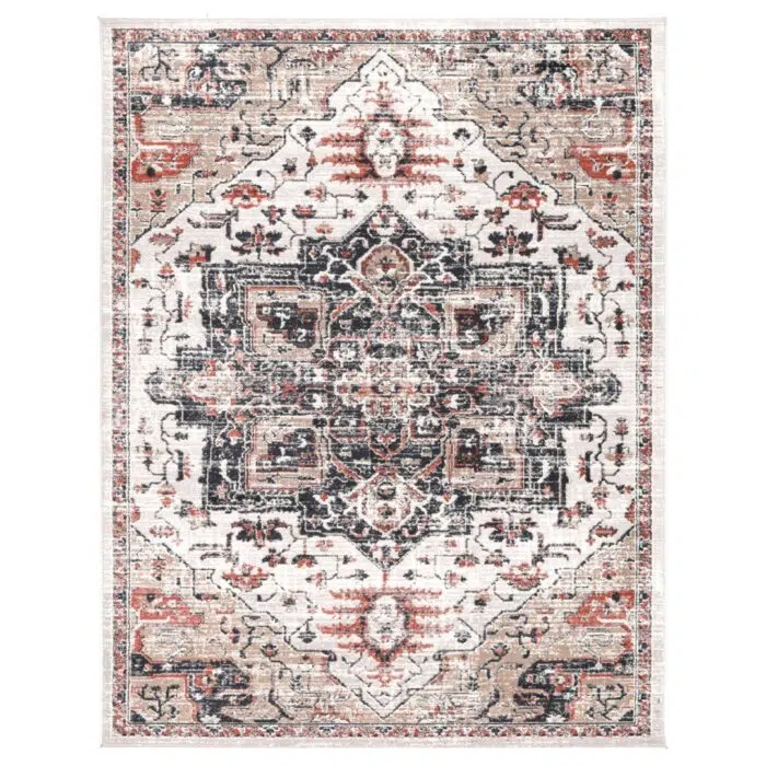 Havana Abajo Contemporary Grey & Blue Rug
