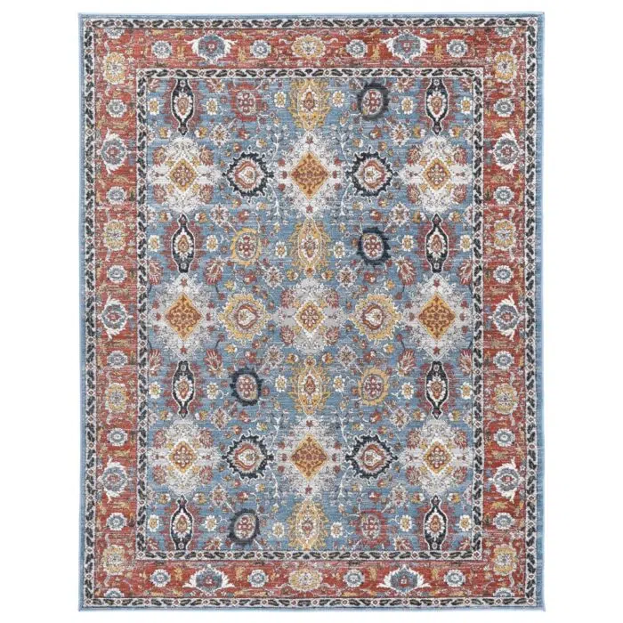 Havana Papian Transitional Charcoal & Blue Rug
