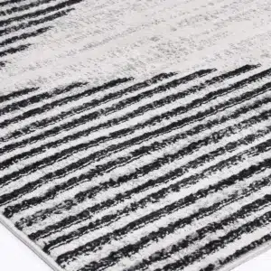 Kimberley Diamond Charcoal Contemporary Rug elegant modern design durable easy clean pile height 10mm soft touch perfect for any room