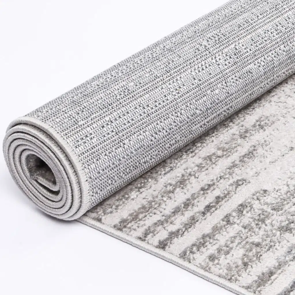 Kimberley Diamond Grey Contemporary Rug elegant design durable easy clean pile height adds sophistication to any room