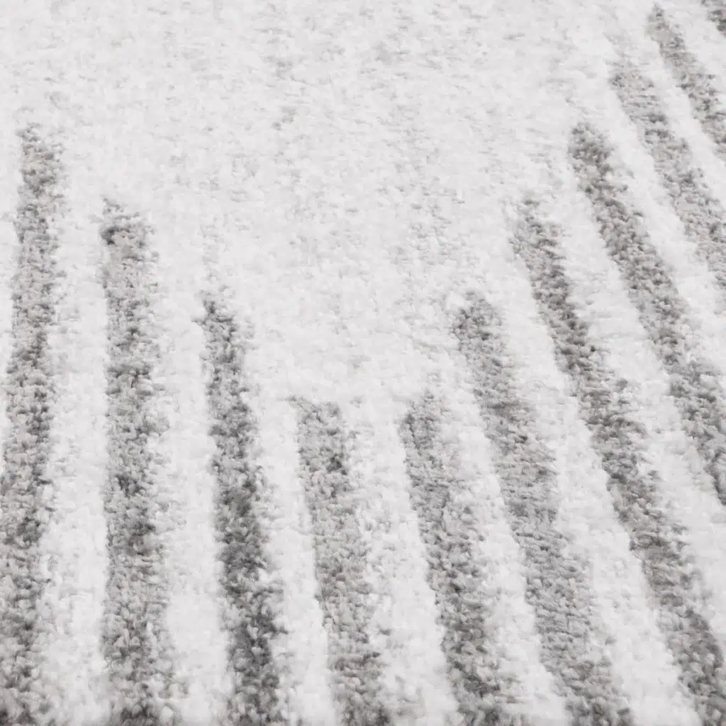 Kimberley Diamond Silver Contemporary Rug elegant modern design durable easy-clean material perfect for living spaces