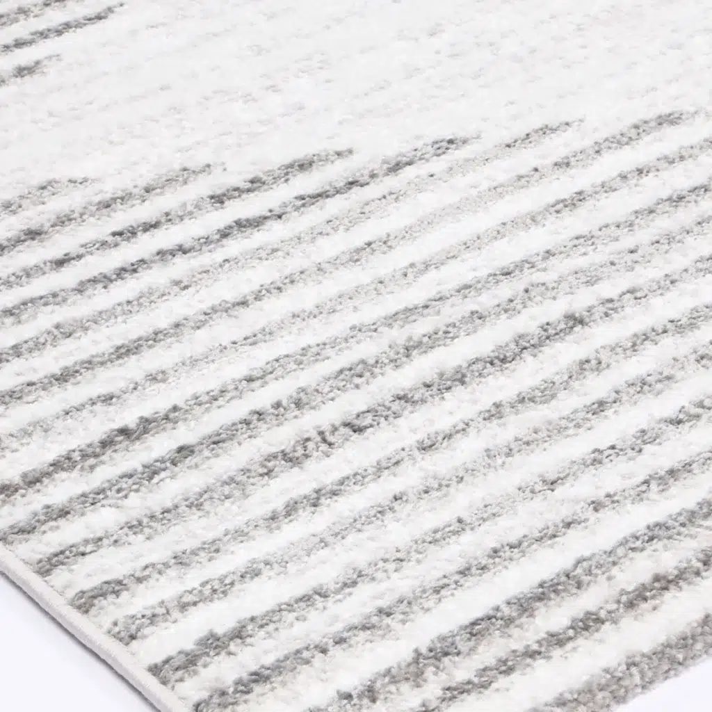 Kimberley Diamond Silver Contemporary Rug elegant modern design durable easy clean living room dining room available multiple sizes made Turkey craftsmanship