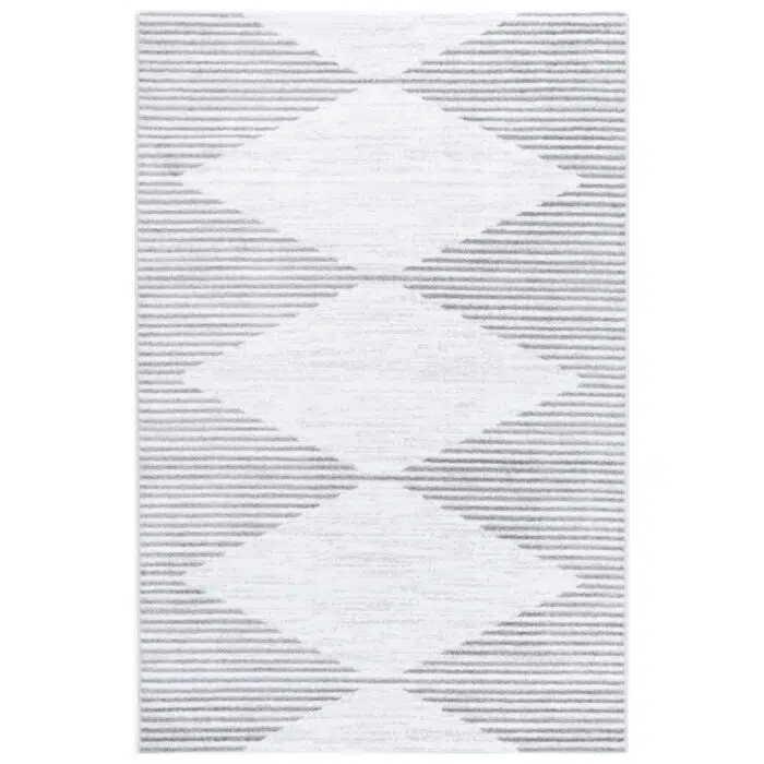 Kimberley Diamond Silver Contemporary Rug