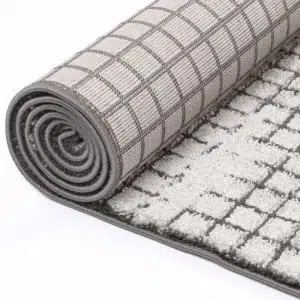 Legend Bacchus Geometric Grey Rug elegant durable design for any room