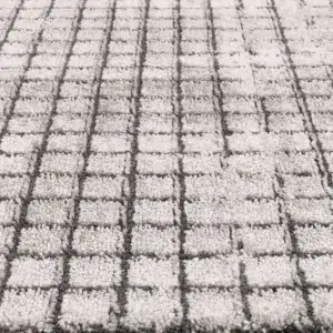 Legend Bacchus Geometric Grey Rug elegant durable design enhances any living space soft luxurious feel underfoot perfect for high traffic areas