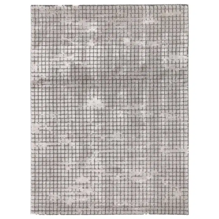 Legend Bacchus Geometric Grey Rug