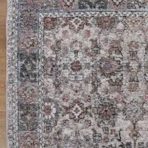 Timeless Maryland Azov Multi Traditional Soft Rug blends elegance with durability for any room