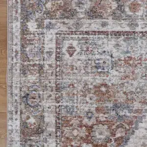 Maryland Shriaz Multi Traditional Soft Rug timeless elegance durable easy maintain global designs multiple sizes Turkish craftsmanship