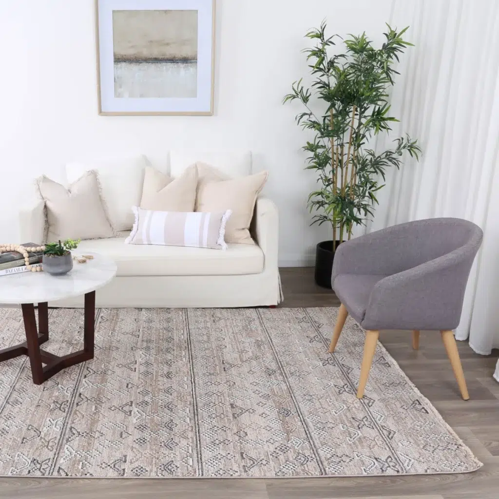 Maryland Sivas Ash Tribal Soft Rug perfect fit for any room adds elegance and warmth to living spaces easy to maintain durable machine made in Turkey ideal for modern homes contemporary and traditional designs available in multiple sizes soft underfoot pile height 12mm