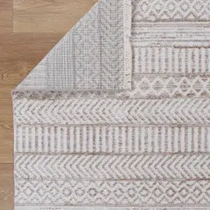 Maryland Kerman Beige Tribal Soft Rug versatile design durable soft underfoot ideal for any room machine made precision timeless appeal