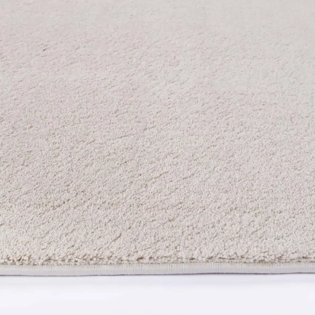 Montana Cream Plush Rug soft durable soil resistant pile perfect for high traffic areas and any room size cloud like comfort luxury rug