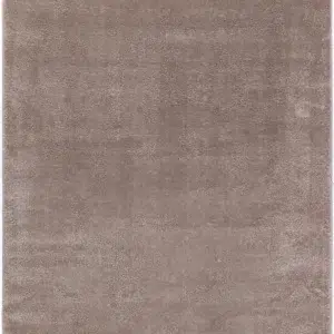 Montana Latte Plush Rug soft durable soil resistant pile luxury comfort for any room