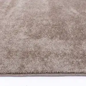 Montana Latte Plush Rug soft durable soil resistant pile luxury comfort for any room