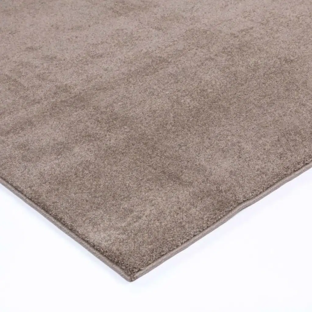 Montana Latte Plush Rug soft durable soil resistant luxury comfort perfect for any room multiple sizes available