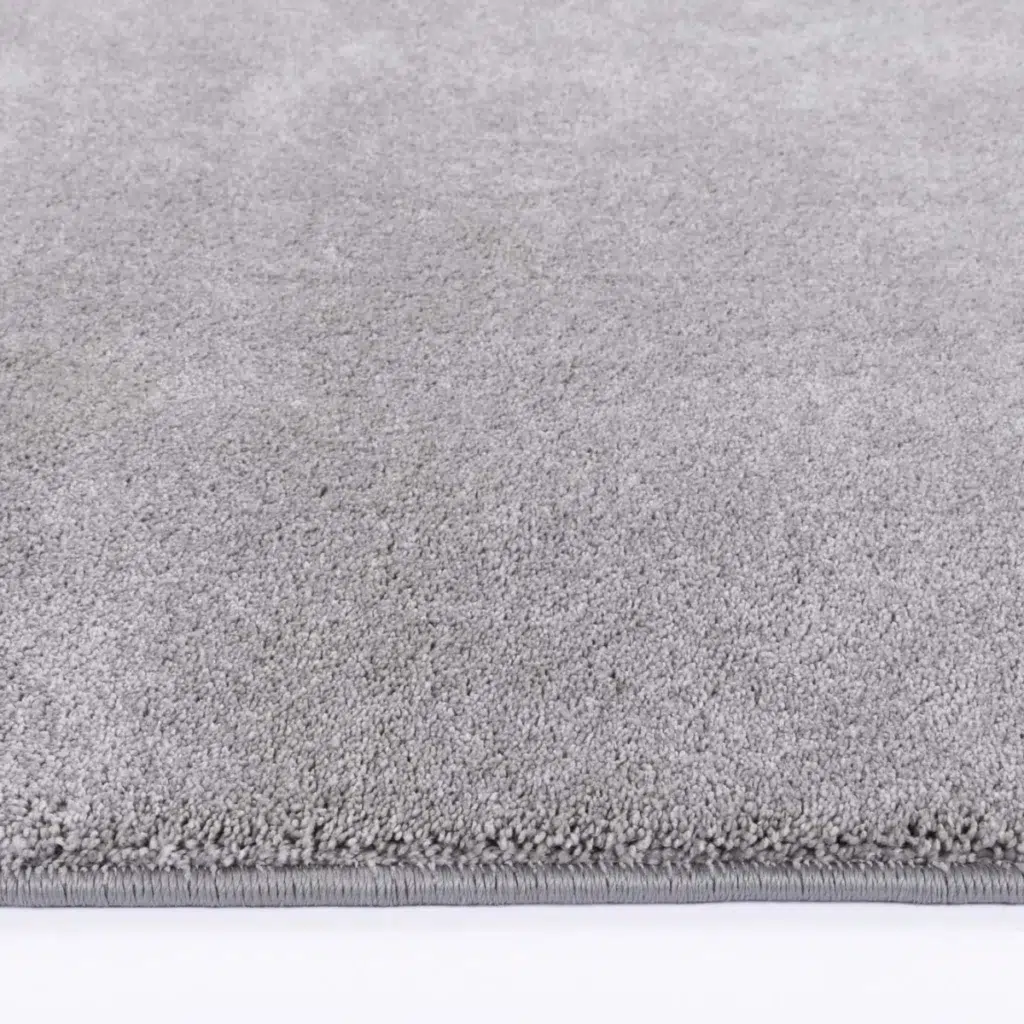 Montana Silver Plush Rug soft durable soil resistant pile luxury comfort home decor