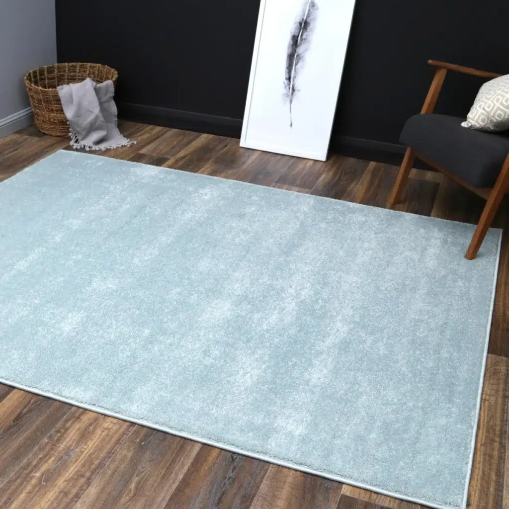 Montana Teal Plush Rug soft durable comfort for high traffic areas luxury home decor