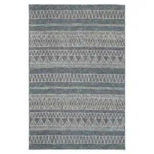 Marbella Cazorla Charcoal Contemporary Rug adds eclectic versatile design and texture to any room soft durable handmade wool polyester blend