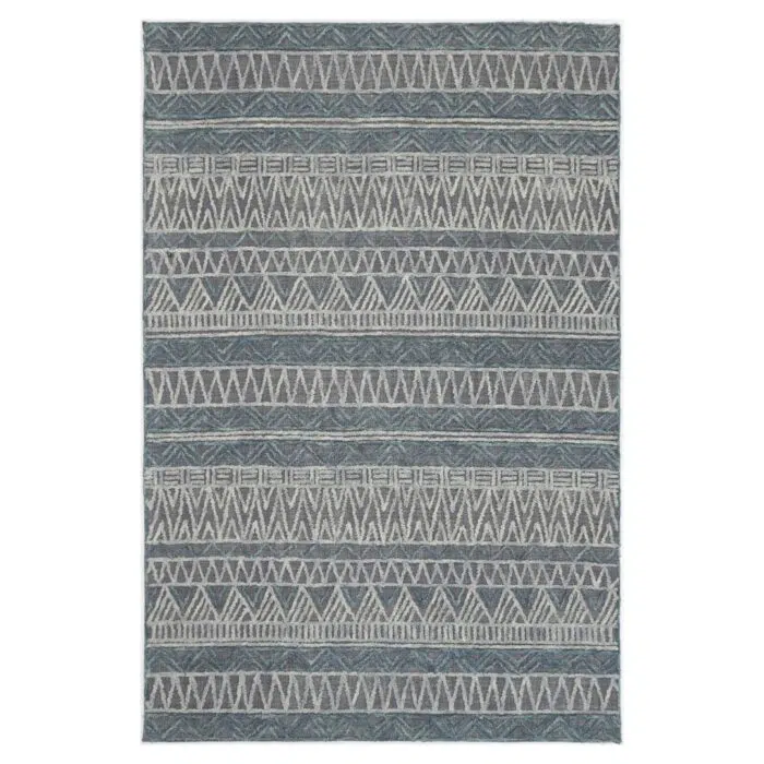 Marbella Cazorla Charcoal Contemporary Rug