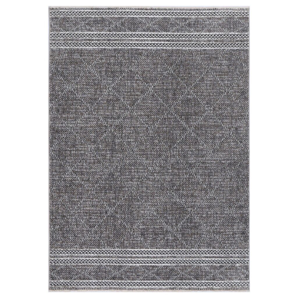 Maryland Aleppo Charcoal Contemporary Soft Rug versatile timeless appeal abstract design durable easy maintain perfect any space comfortable year round