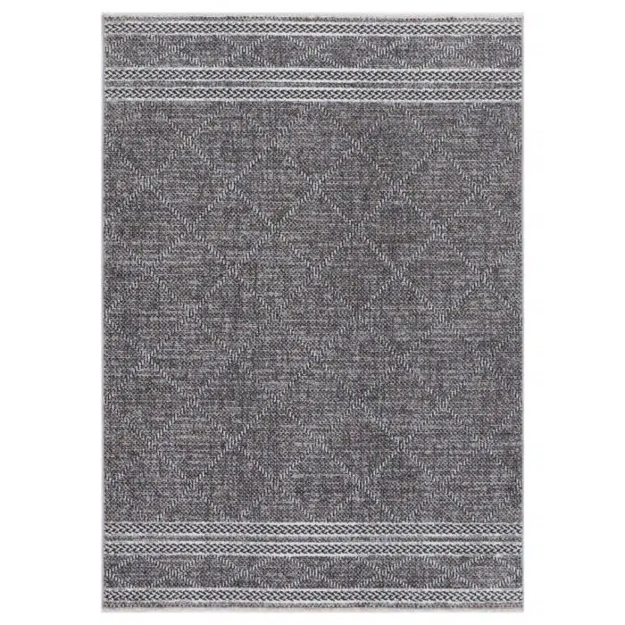 Maryland Aleppo Charcoal Contemporary Soft Rug