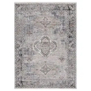 Timeless Maryland Derbent Ash Traditional Soft Rug enhances any room with elegant charm and durability