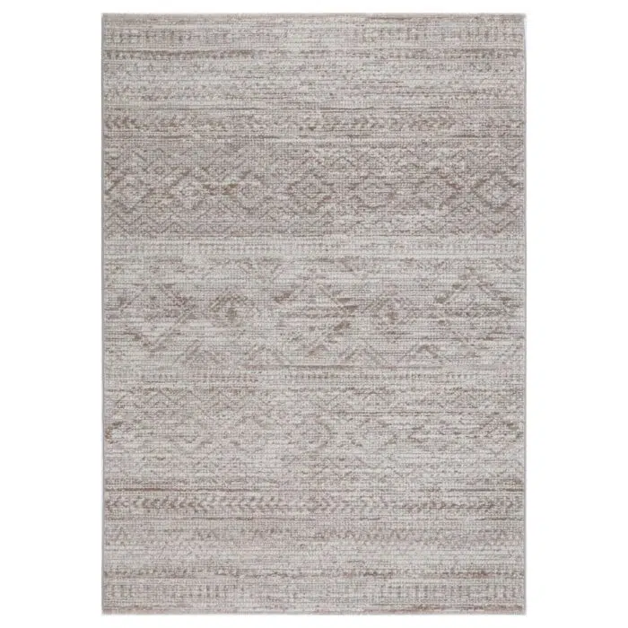 Maryland Kesh Beige Tribal Soft Rug