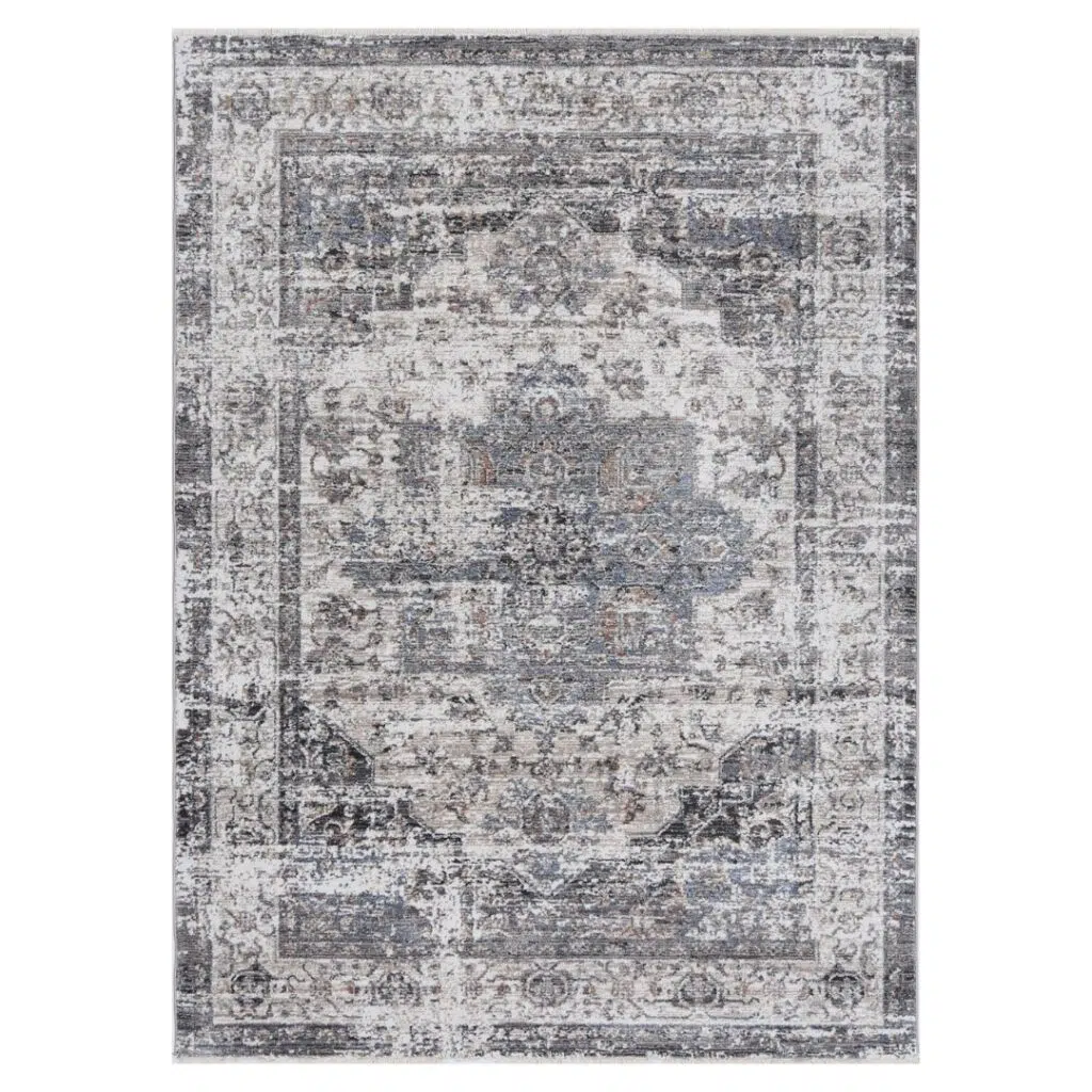 Maryland Multan Ash Traditional Soft Rug elegant durable design for any room easy clean high traffic areas precision craftsmanship timeless style comfort